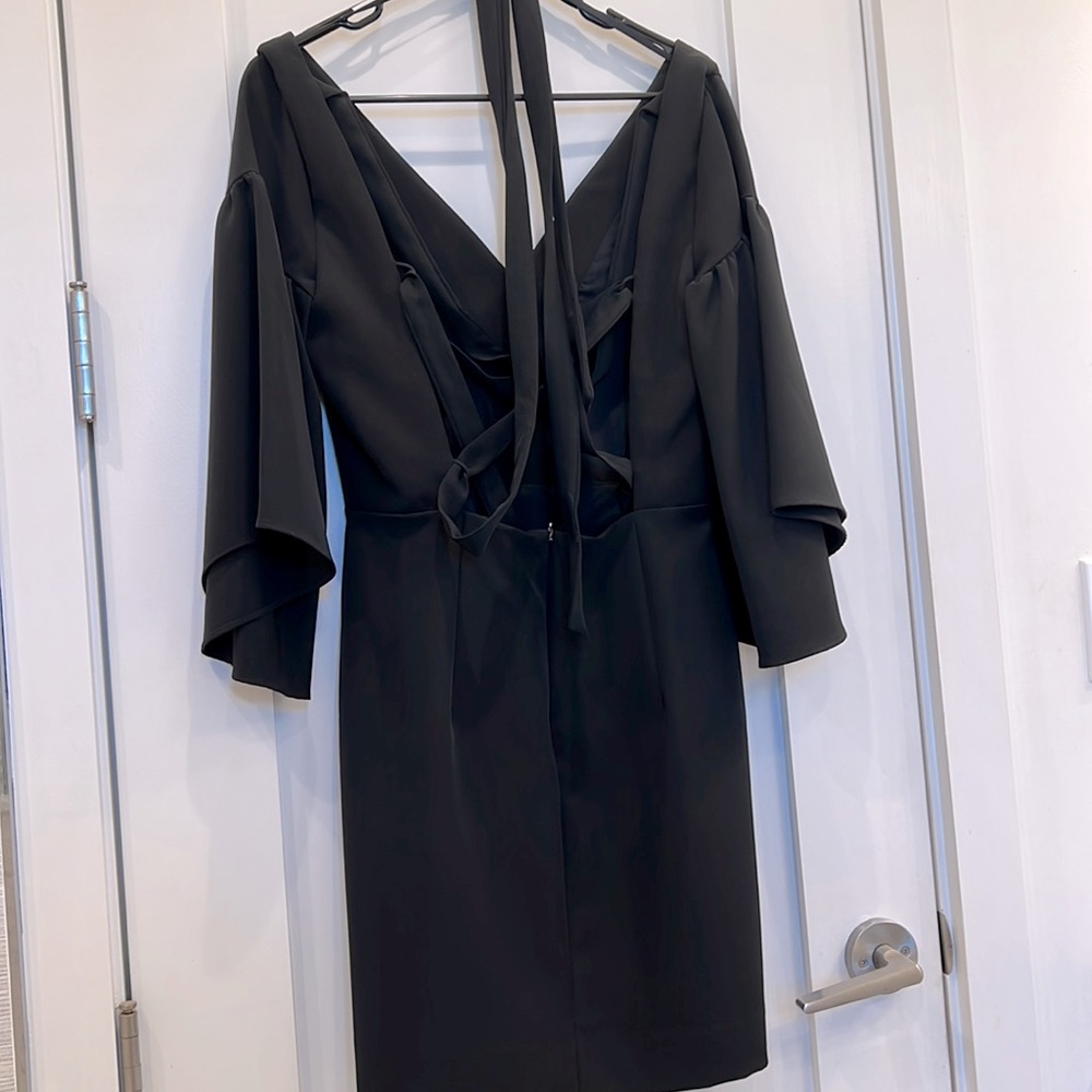 MIlly LBD with lace up back
